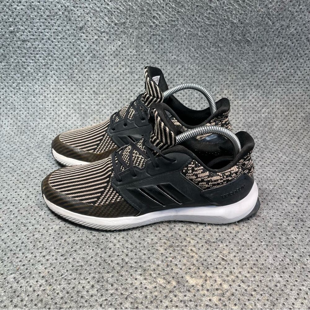 Adidas Rapidarun Black White Shoes Size 8 Womens 6.5 Men’s